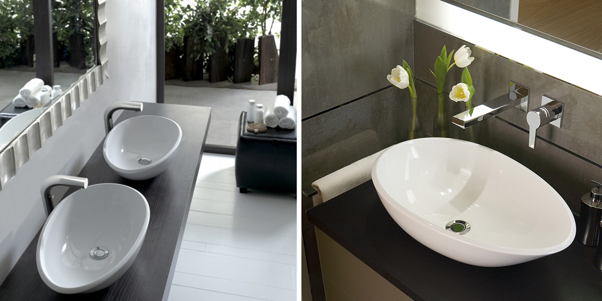 VBNAP57 Накладная раковина на столешницу  овальная Victoria + Albert  - Вид №1