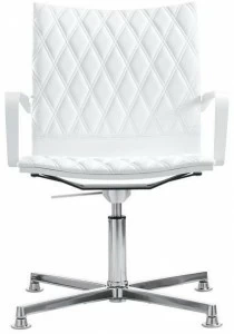 Kastel Кресло руководящее на 4 спицы с высокой спинкой Kruna plus