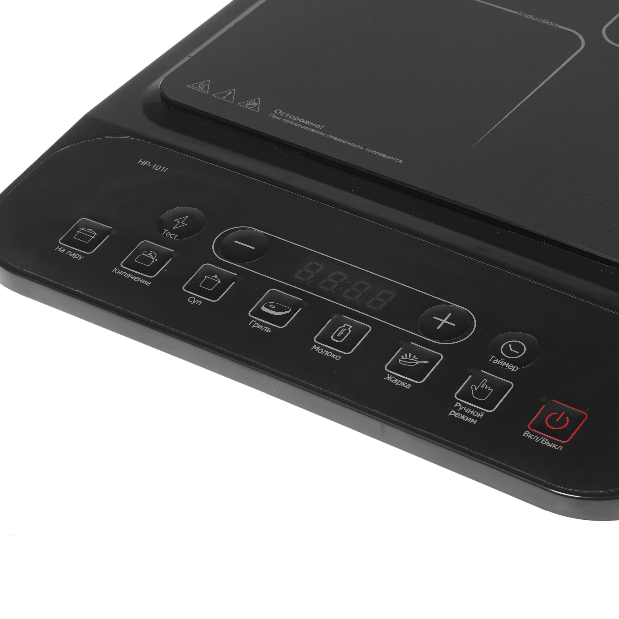 8166319 Плита компактная электрическая Olto HP-101I черный STDN-0136700 - Вид №2