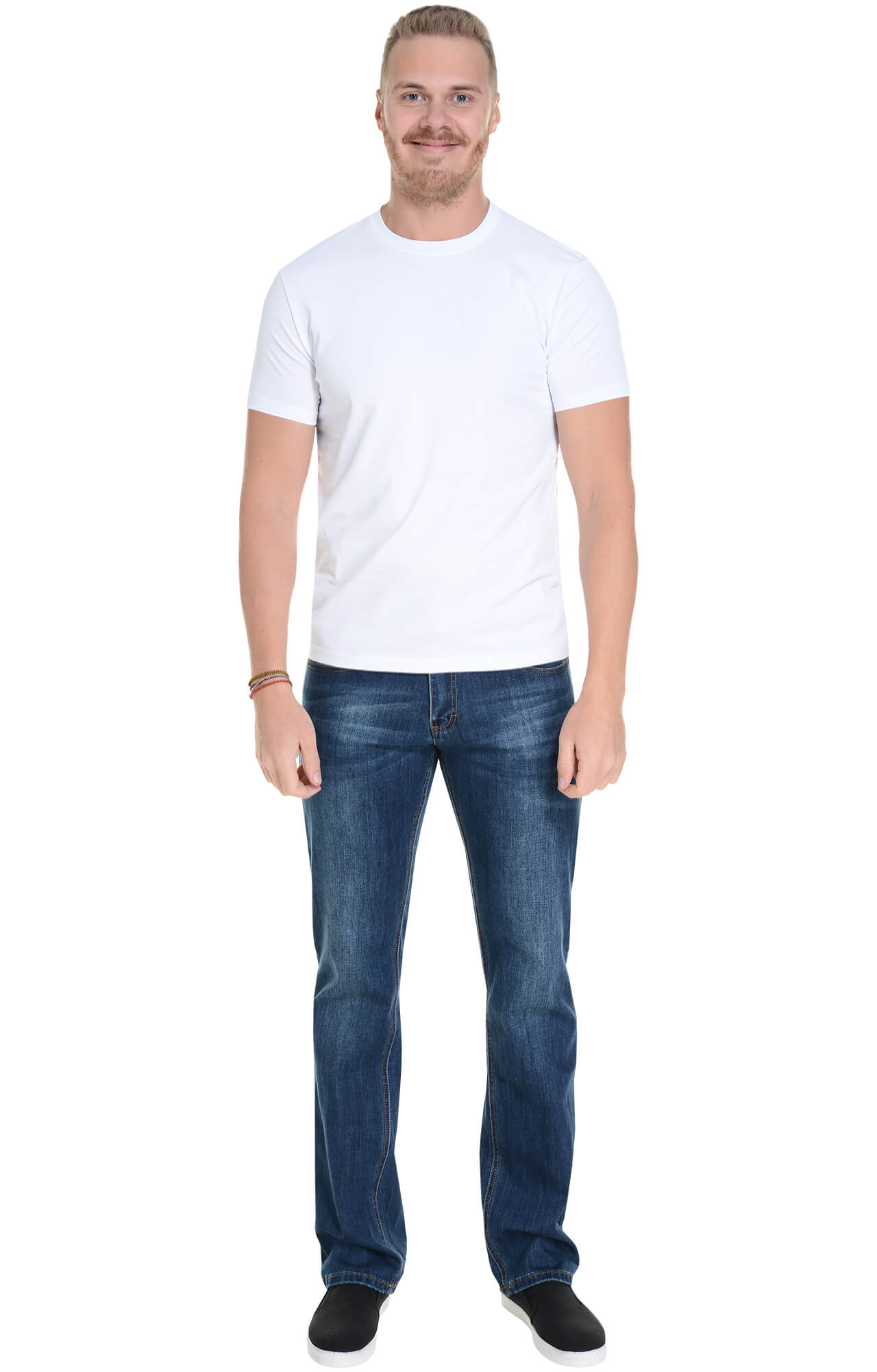 62092 Футболка мужская белая LUXE  Одежда для официантов  размер S  - Вид №4