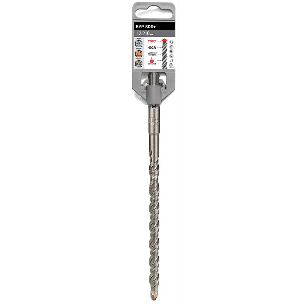 Бур RAGE SDS-plus 12x210 мм для бетона и камня 88924558 STLM-0848143 - Вид №3