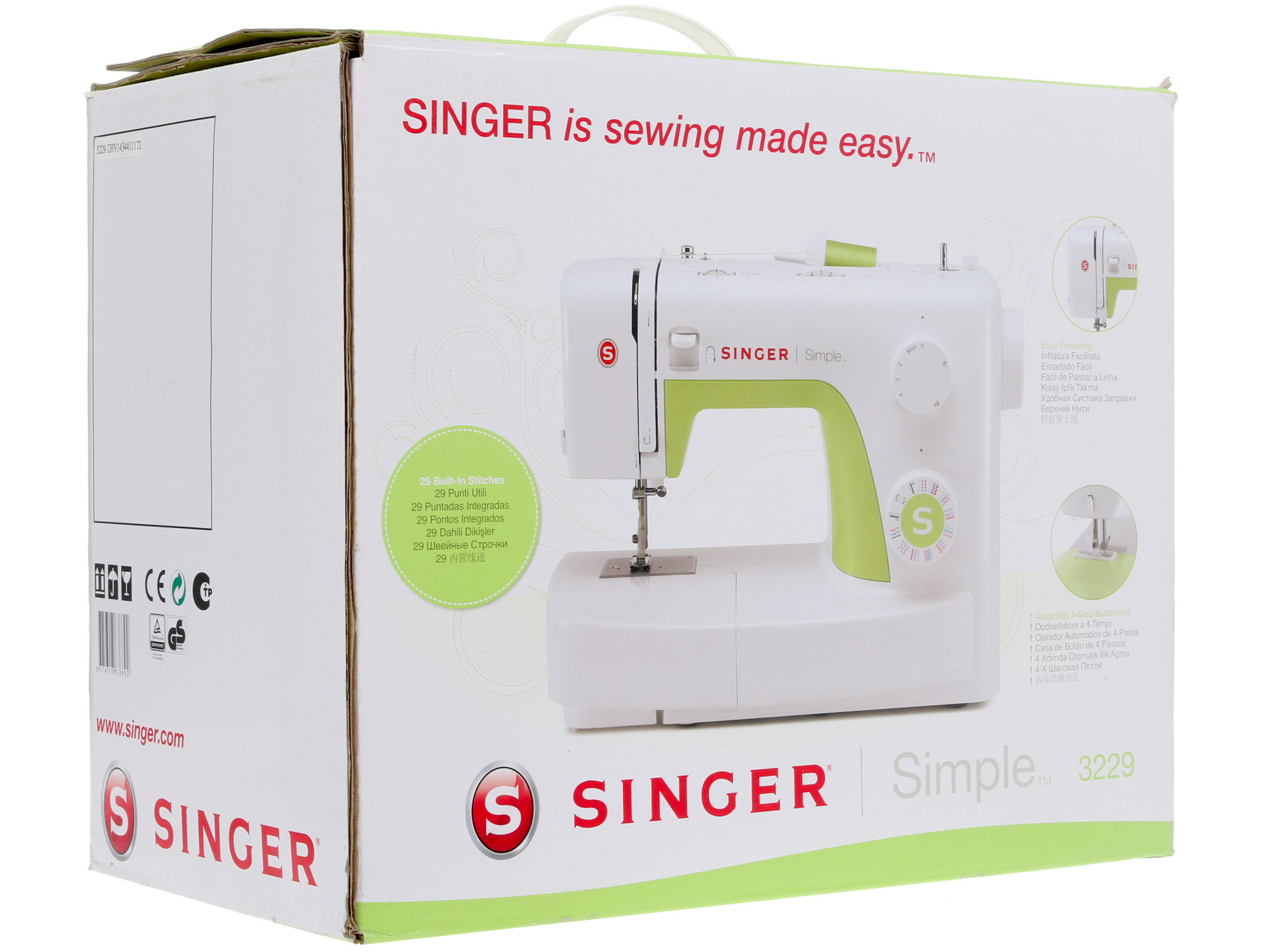 1085896 Швейная машина Singer 3229 STDN-0001027 - Вид №8