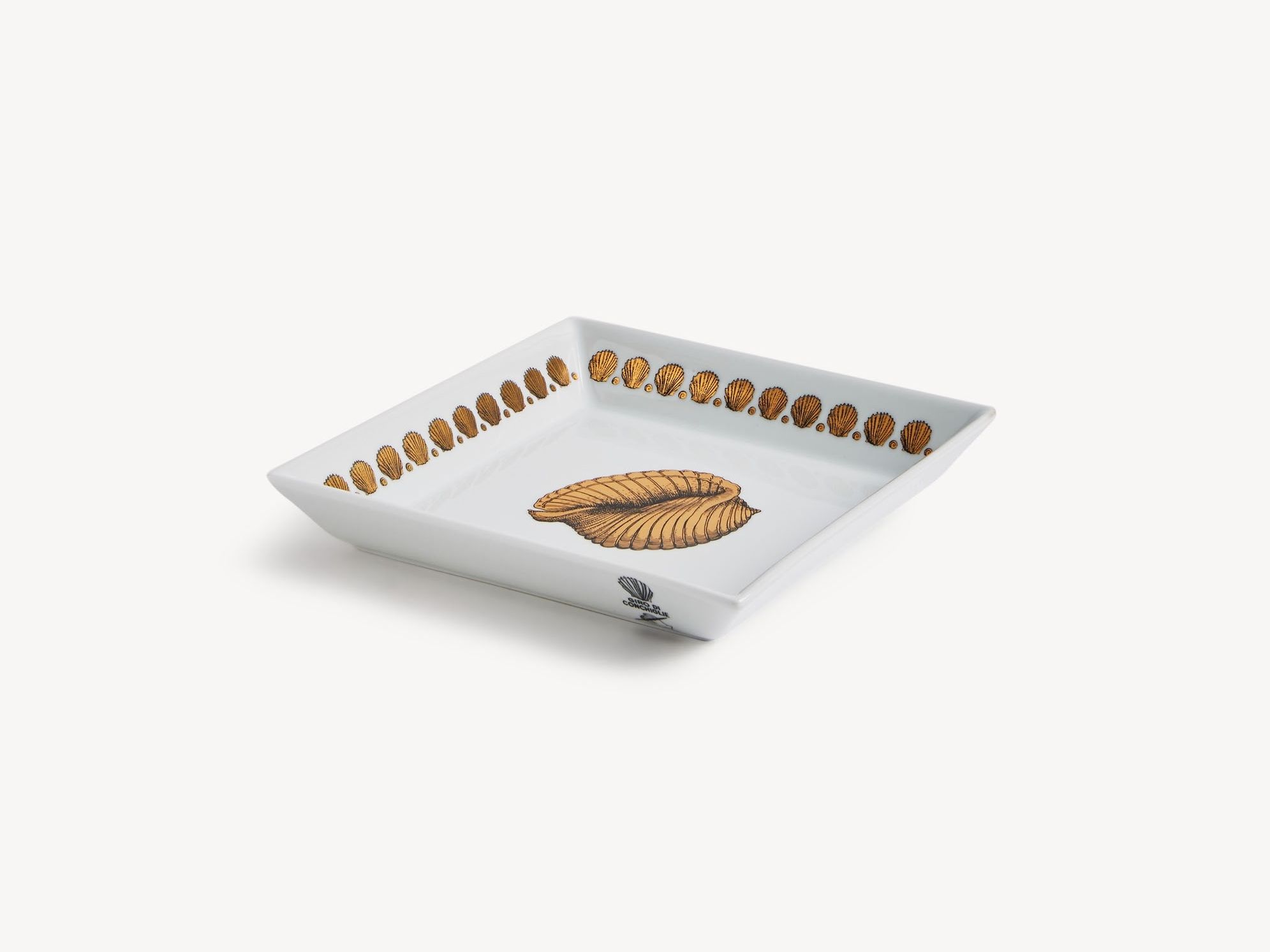 Квадратная фарфоровая тарелка Fornasetti Джиро ди Кончилье ARCH-00067292 - Вид №1