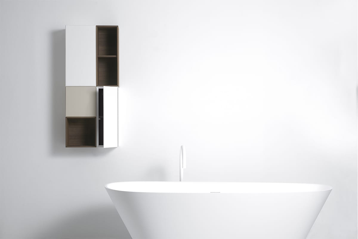 Модульный шкаф для ванной комнаты с дверцами Falper Четыре.Zero ARCH-00007695