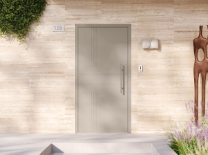 Алюминиевая входная дверь