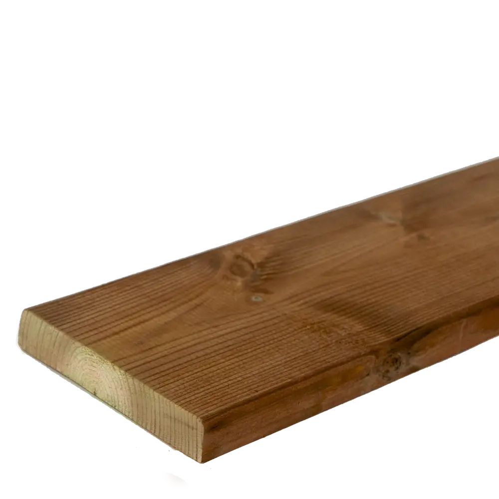 Доска импрегнированная 15x90x2000 мм хвоя сорт Оптима РУСШПАЛА STLM-2196619