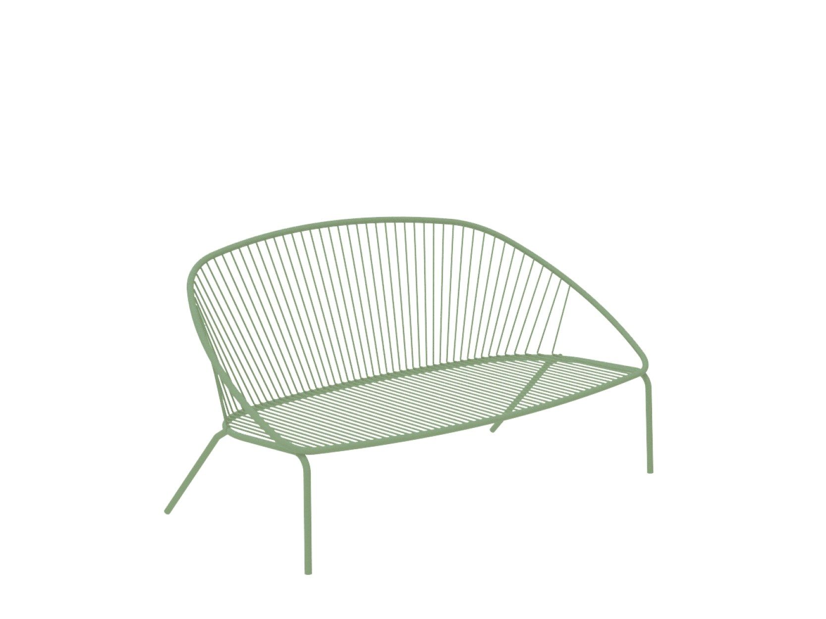 2-местный металлический садовый диван Vermobil Aria ARCH-00026821 - Вид №10