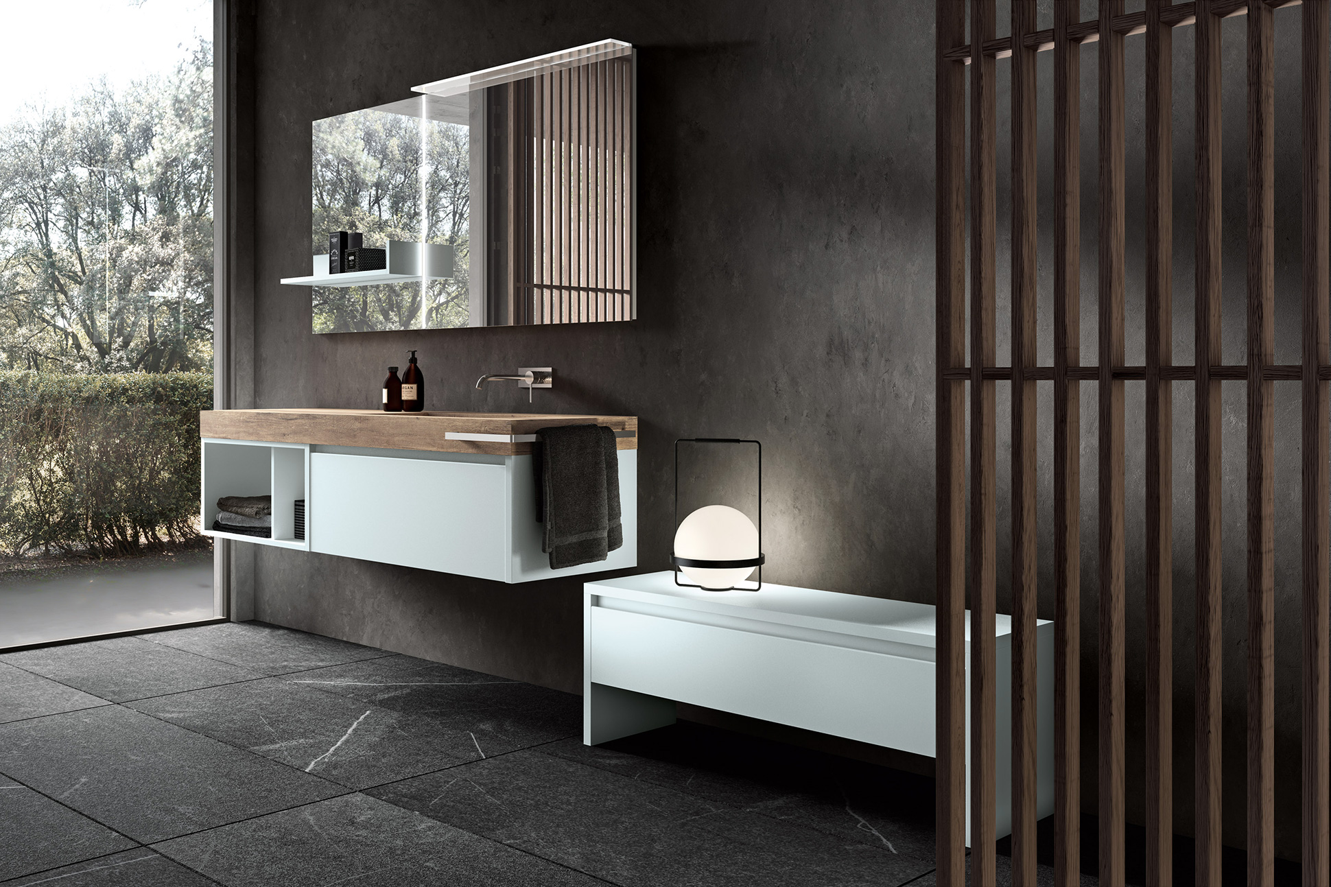 Tender lak – 03 Mastella  Tender LAK  Комплект мебели для ванной 