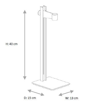 Алюминиевый подсвечник String Furniture Музей ARCH-00153263 - Вид №10