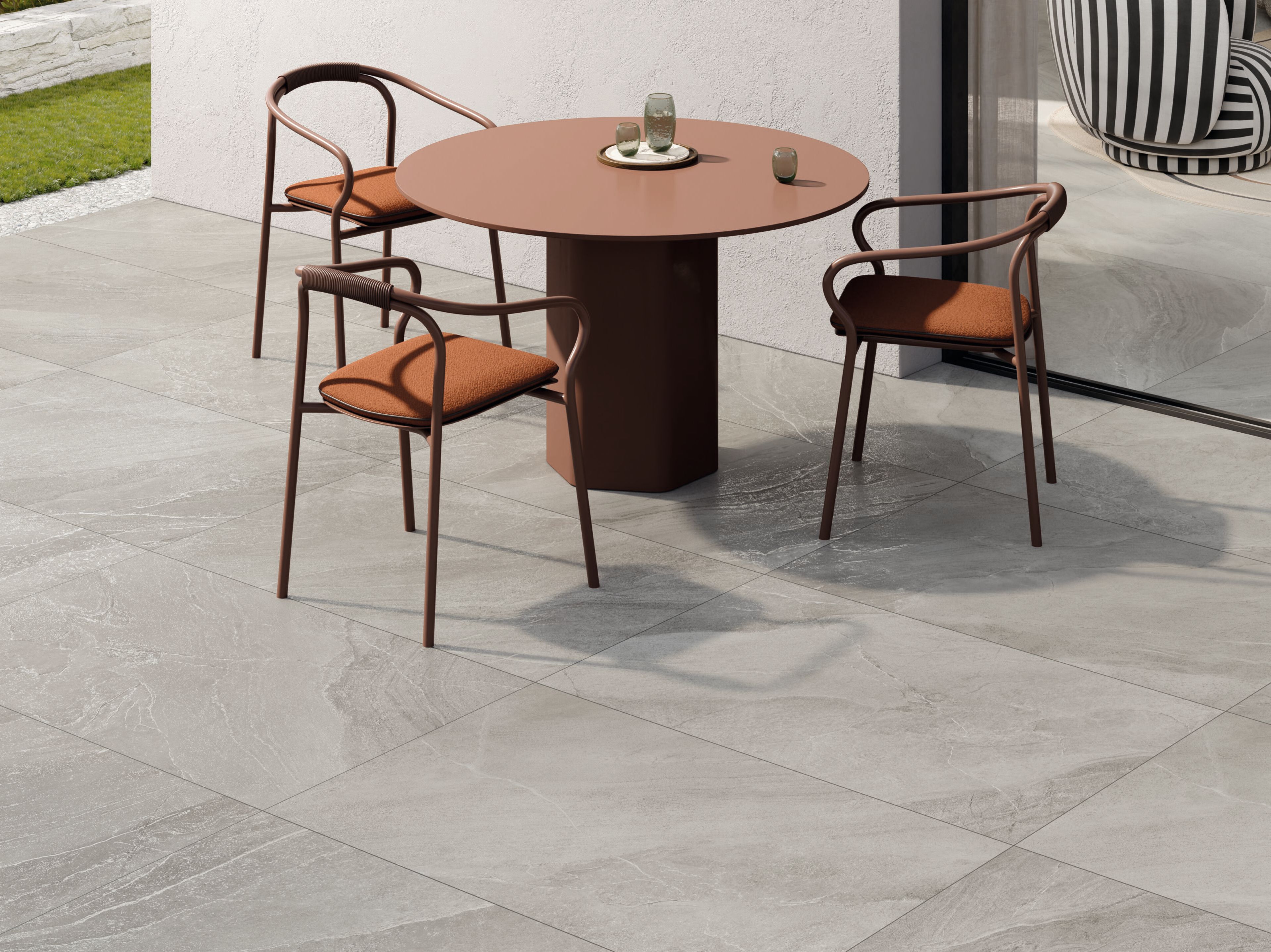 Напольное покрытие из керамогранита с эффектом камня CERAMICA FONDOVALLE 2.OUT ARCH-00006008