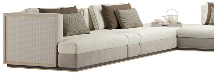 FRATO Модульный тканевый диван  Fup220032aaa  - Вид №2