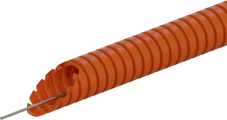 Гофрированная труба Экопласт с протяжкой для кабельных систем 83405314