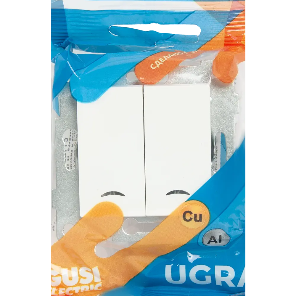 Выключатель GUSI Electric Classic с индикацией в жемчужном исполнении 83864315 Ugra STLM-0045180 - Вид №4