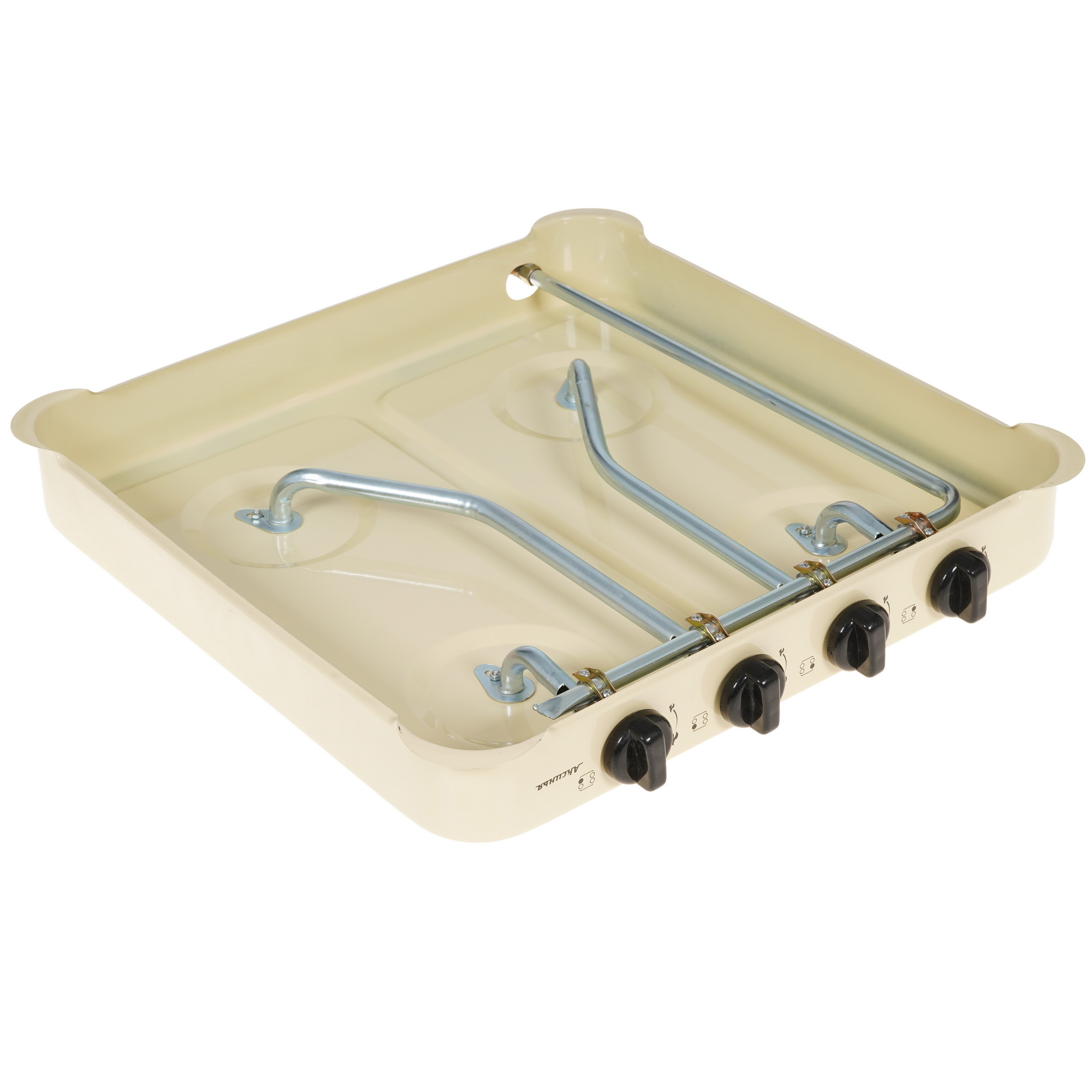 5349435 Газовая плитка АКСИНЬЯ КС-108 бежевый STDN-0121058 - Вид №3