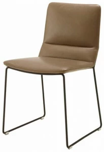 Ligne Roset Мягкое кресло-санки со съемным кожаным чехлом  10260900