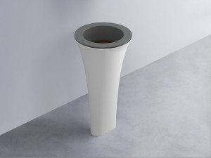 AMLA45-CM+AMPILT-CA+AMCOLT-BL Раковина Amedeo Tondo отдельностоящая cielo Enjoy + Amedeo