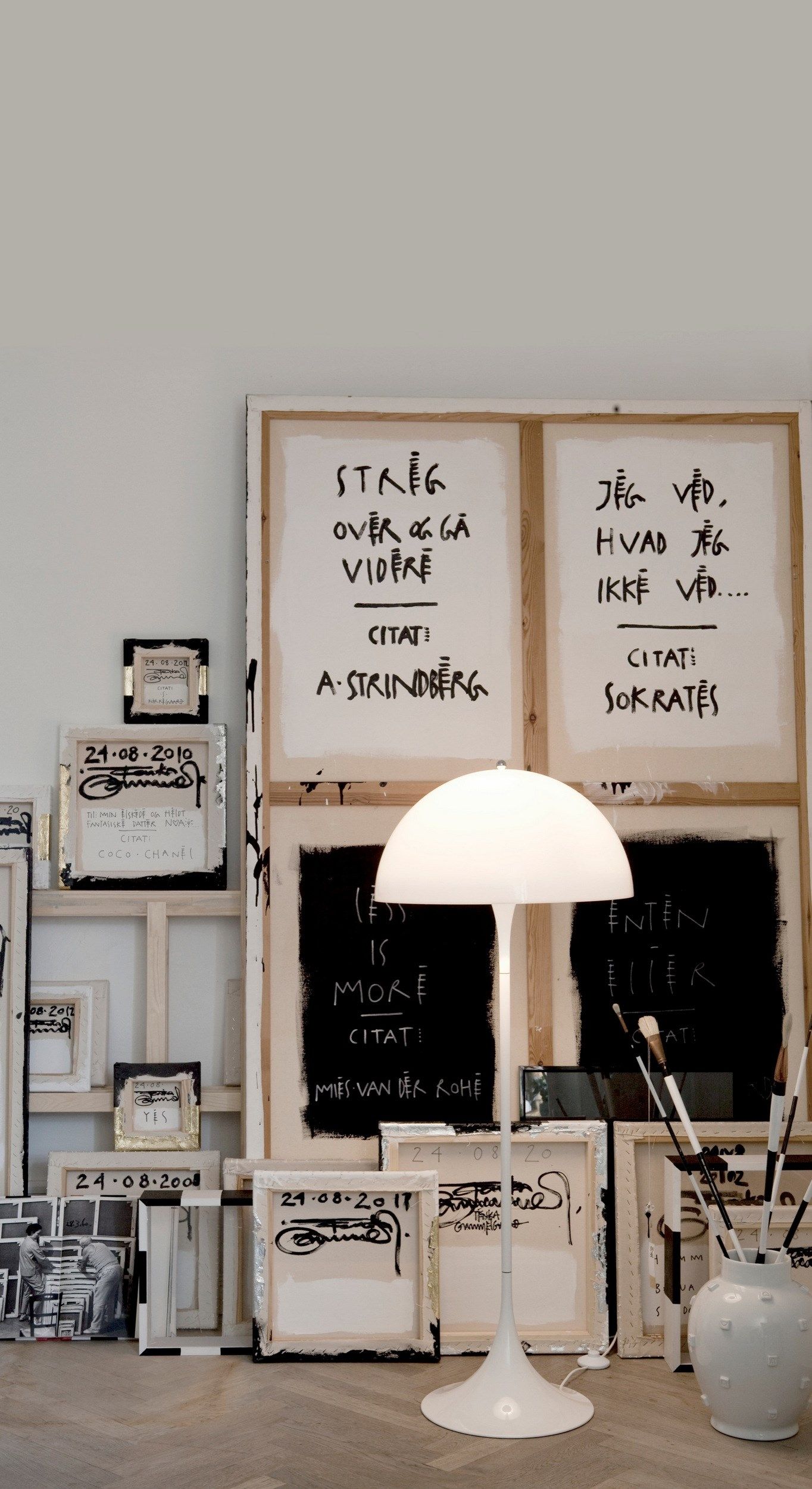 Торшер из акрилового стекла Louis Poulsen Panthella ARCH-00127735 - Вид №9