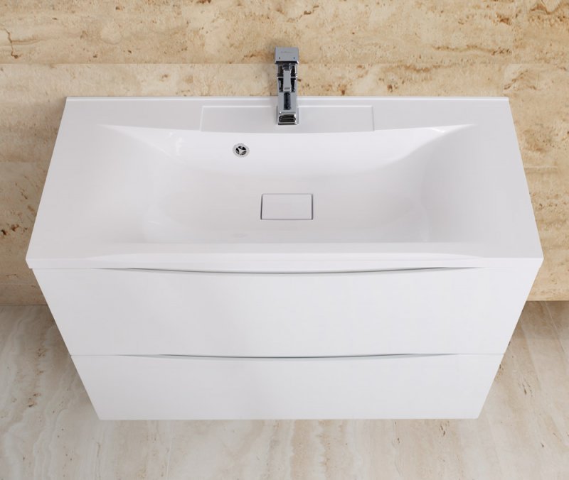 Мебель для ванной BelBagno MARINO-1200-2C-PIA-BL-P  - Вид №1