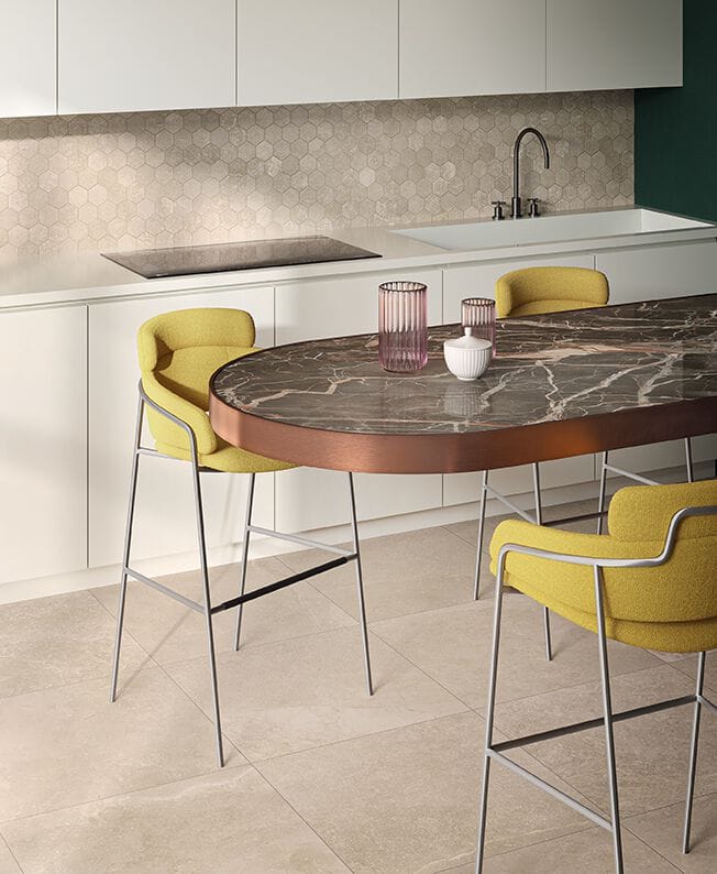 Пол / облицовка керамогранита с эффектом камня CERAMICA FONDOVALLE Planeto ARCH-00080551 - Вид №1