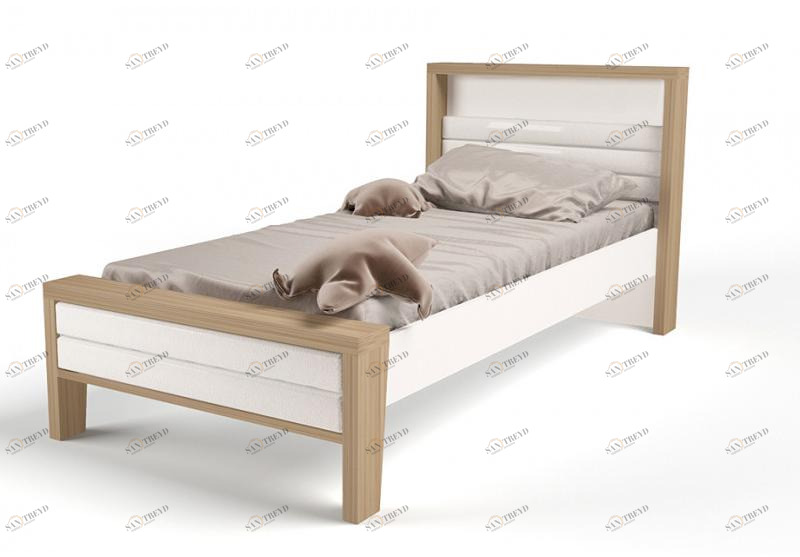 Кровать ABC-KING 190х120 №2 MIX №2 (с мяг.изнож) 4631147961068