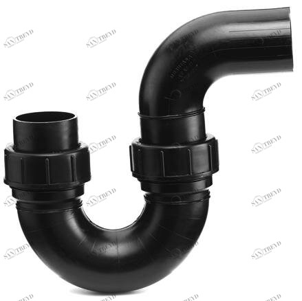 SANIT 05266000000 Универсальная сифона на выходе из ПЭ, с воротником рукава 