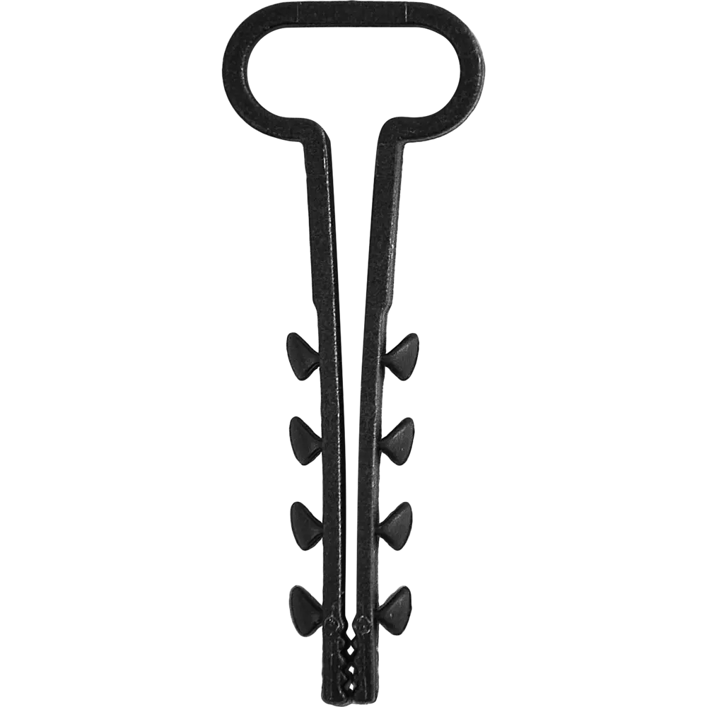 Santreyd Дюбель-хомут для плоского кабеля 6-12 мм черный 10 шт 87659096 STLM-1424965 - Вид №1