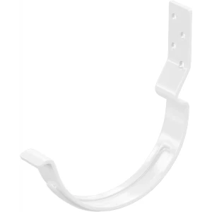 Держатель для желоба карнизный D125 мм цвет белый
