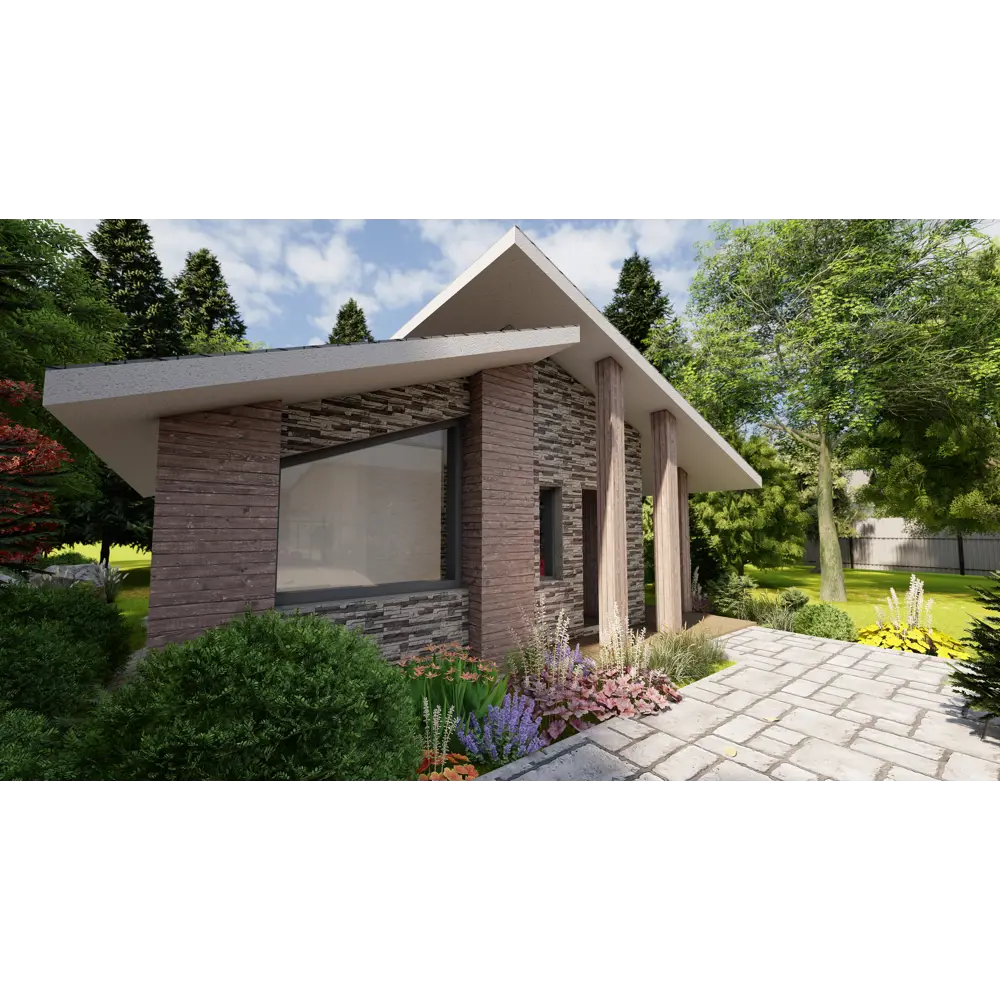 Камень искусственный White Hills Хайлэнд серо-коричневый 0.43 м² STLM-2053873 - Вид №1