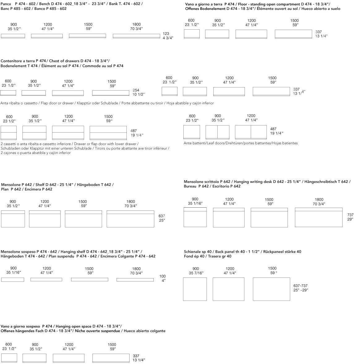 Poliform Модульная лакированная стенка для хранения с подставкой под телевизор sun-id-1460322 - Вид №16
