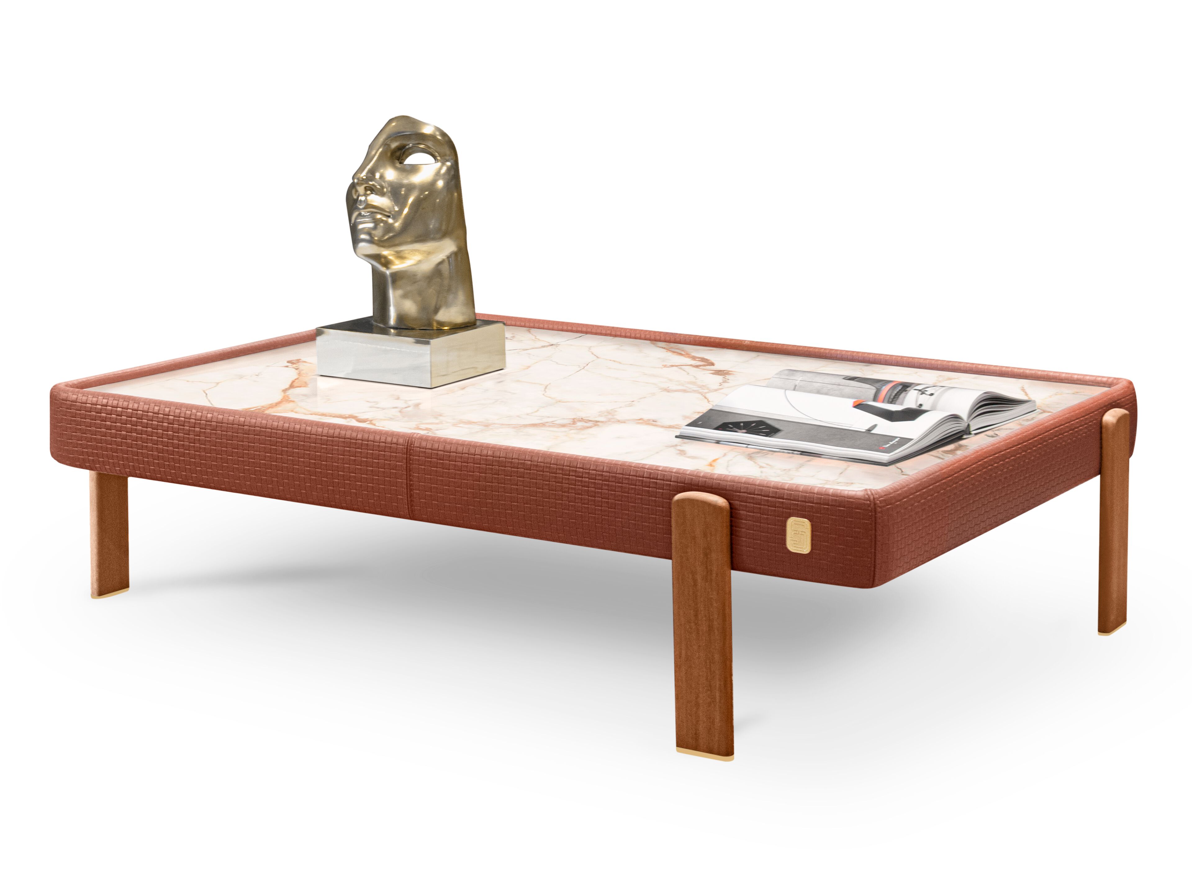 Прямоугольный мраморный журнальный столик Formitalia Кин ARCH-00141329 - Вид №1
