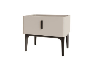 Деревянная прямоугольная тумбочка с ящиками