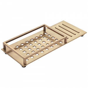 77612-CZ Поднос тщеславия Delta Faucet Vero Шампанское бронза