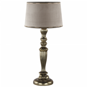 32116,34057 Настольная лампа Богемия Бронза Тюссо Капучино BOGACHO