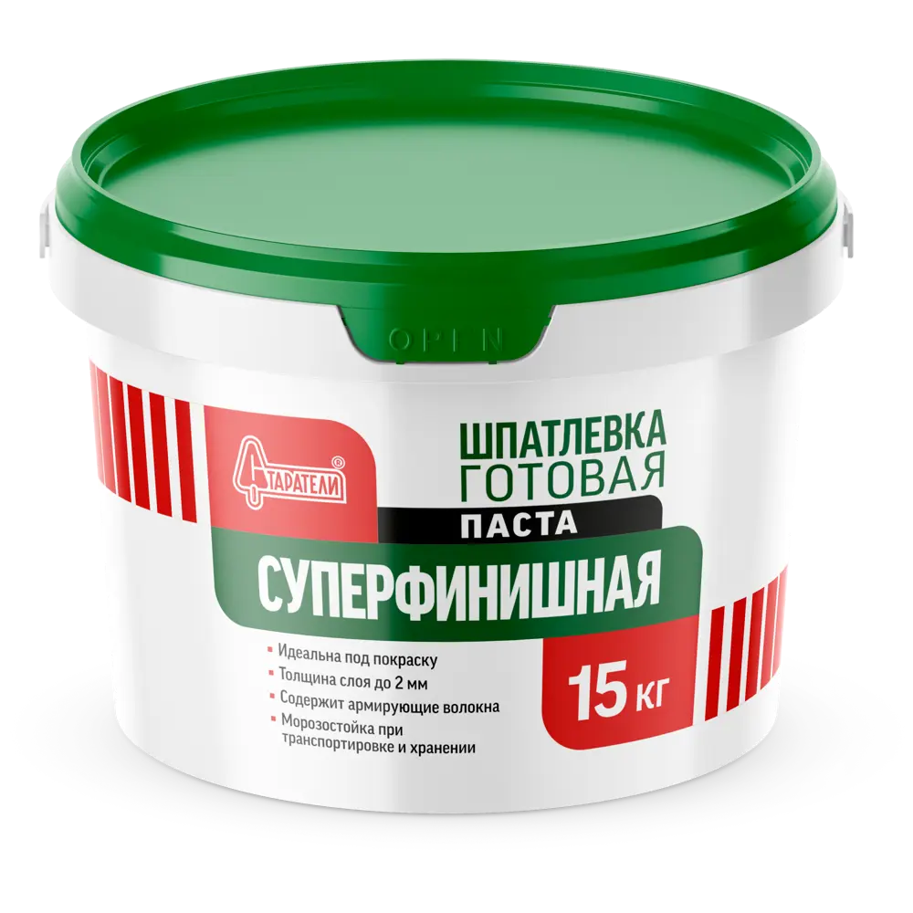 Шпатлевка полимерная суперфинишная Старатели 15 кг 82040757 STLM-2028694 Паста суперфиниш