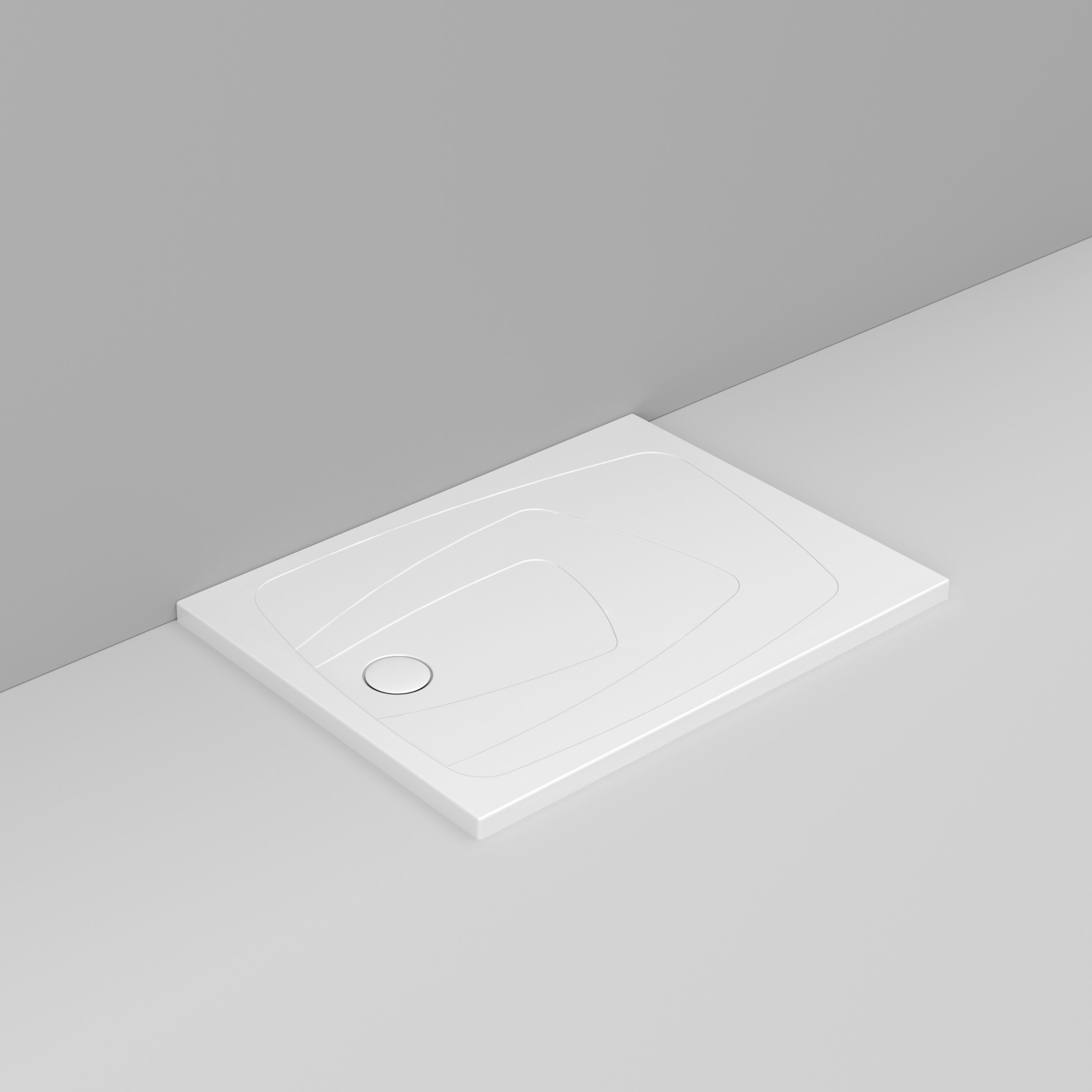 Керамический нескользящий прямоугольный поддон для душа Ceramica Dolomite за пределами ARCH-00148401 - Вид №53