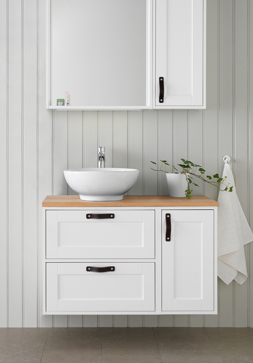 1561140 Шкаф Для Умывальника Eden 900 600 M 300 Боковой Шкаф V ... Hafa 