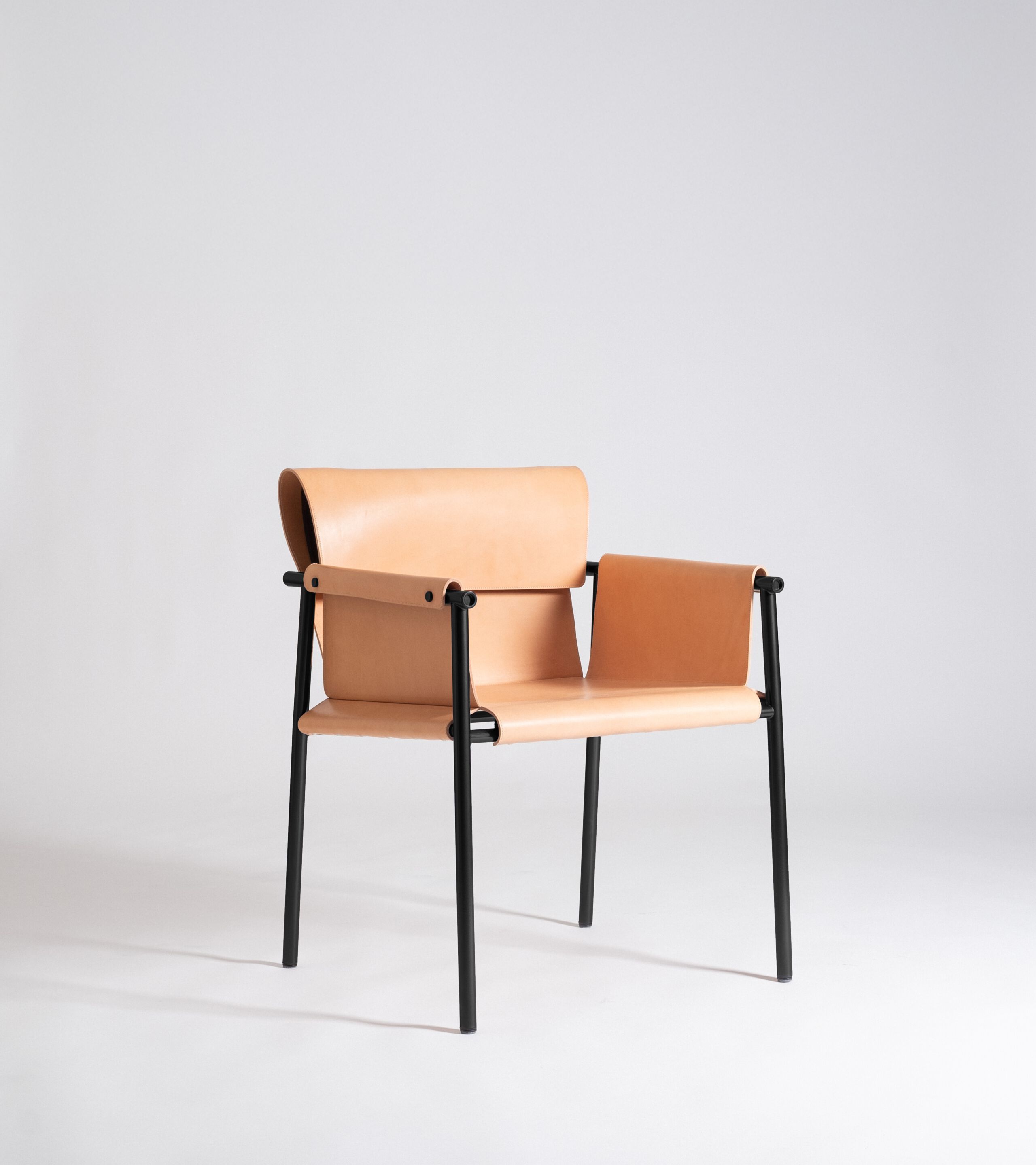 Кожаный стул с подлокотниками Patrick Jouin Edition OLO ARCH-00101695 - Вид №13