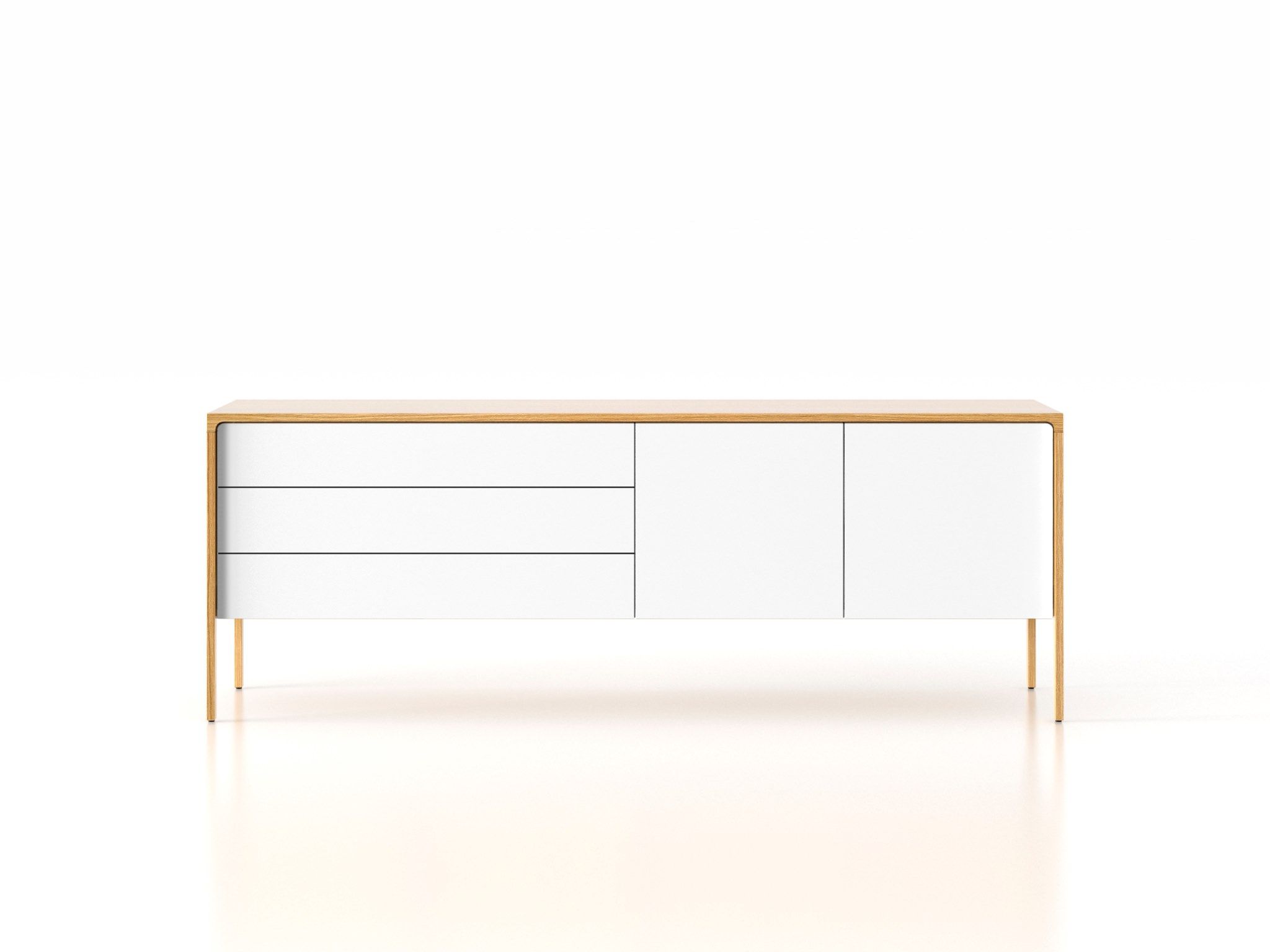 Деревянный шкаф с распашными дверями Punt Tactile ARCH-00078397 - Вид №51