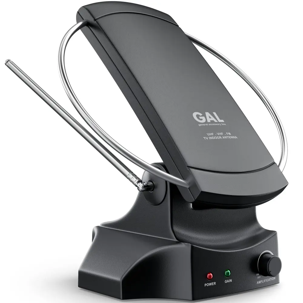 Антенна телевизионная внутренняя GAL AR-468AW с усилителем STLM-2083695 - Вид №3