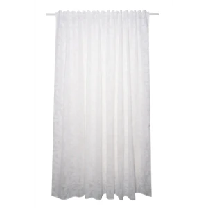 Тюль на ленте со скрытыми петлями Rila 290x280 см цвет белый