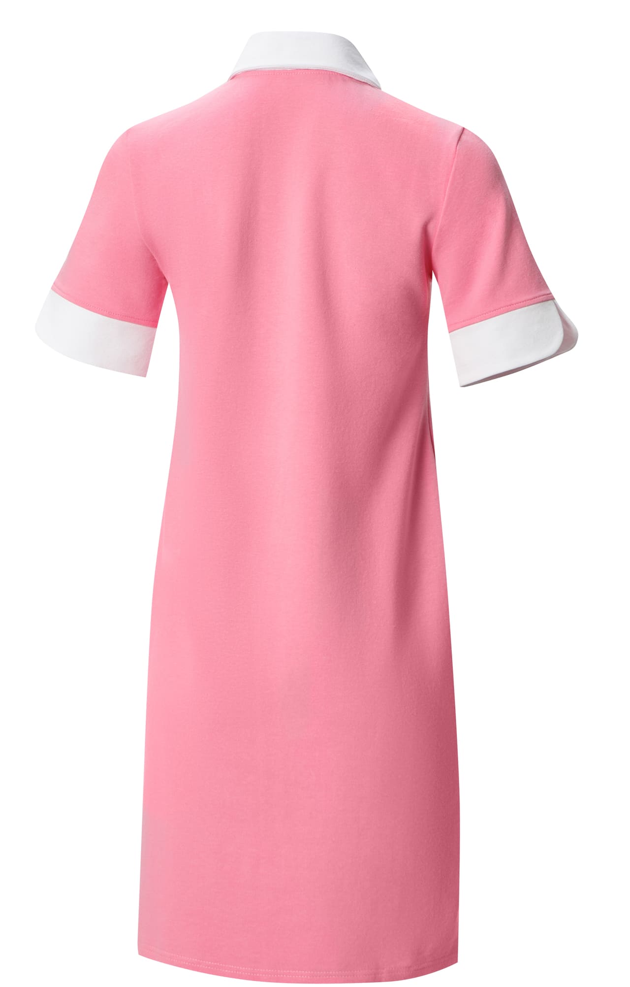 64665 Платье-поло трикотажное цвет PINK (розовый) GRACE  Одежда для обслуживающего персонала  размер 44 (S)  - Вид №1