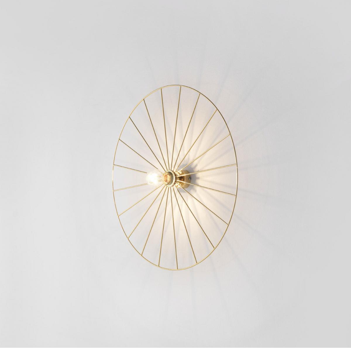 085472 Бра 30 cm золотой + цоколь 5 cm золотой Aromas del Campo Wheel  - Вид №1