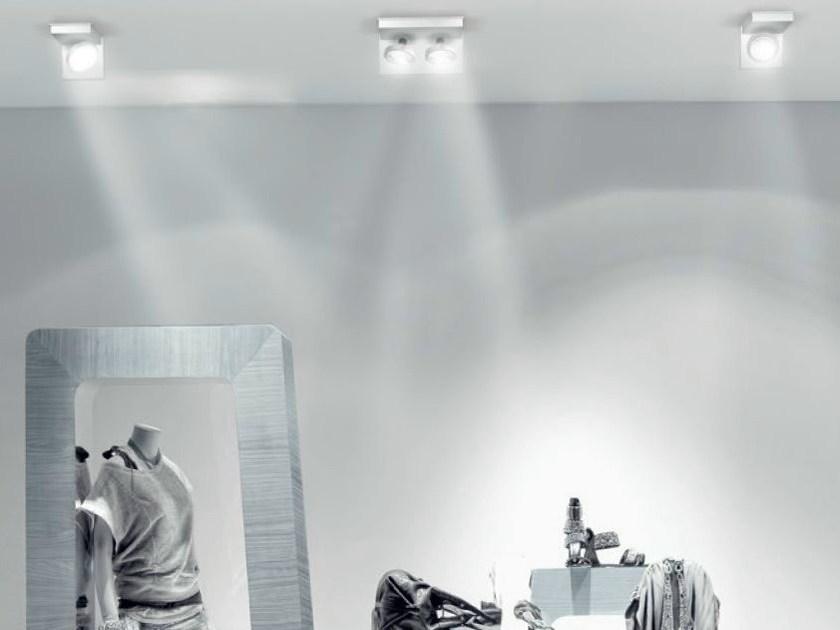 PANZERI Регулируемый потолочный металлический точечный светильник Elle P5001-2l - Вид №2