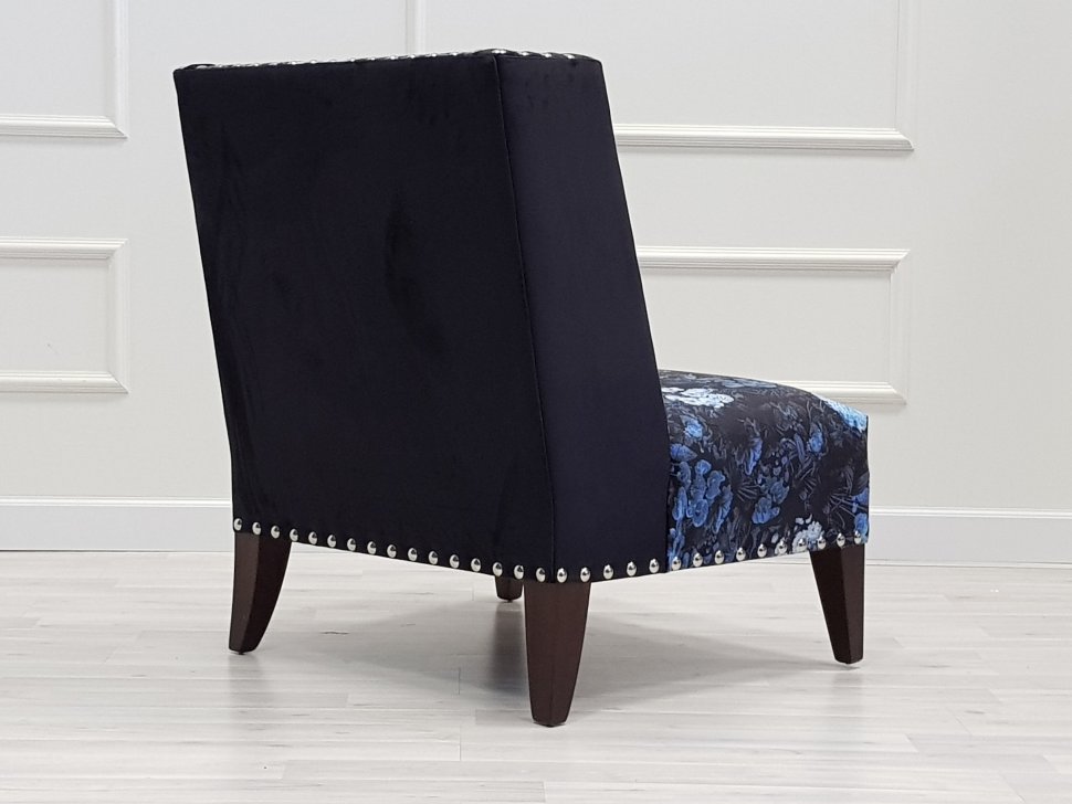 Кресло Frozen черное ICON DESIGNE ДИЗАЙНЕРСКИЕ, BURCU KORKMAZYUREK 096822 Черный;синий  - Вид №6