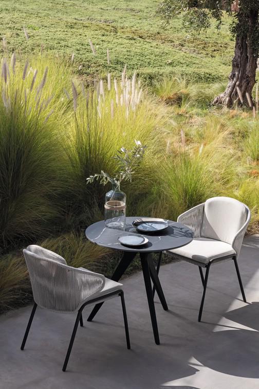 MNST964 Обеденный стол teak 264см x 118см Manutti Torsa - Вид №4