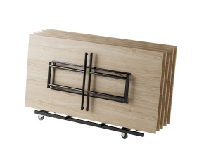 Прямоугольный стол с откидным верхом