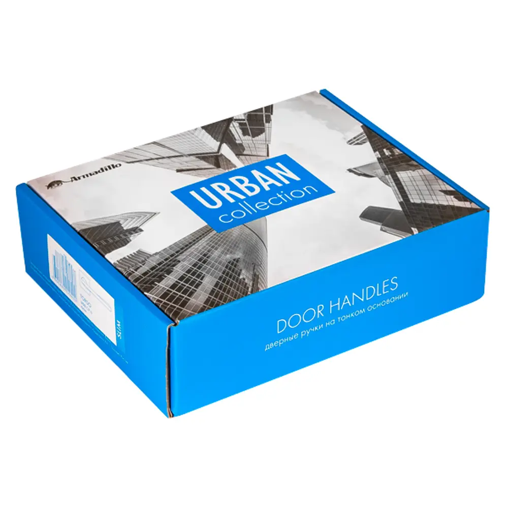 Дверные ручки Armadillo R.URS52.Wave SN-3, без запирания, цвет матовый никель STLM-2125348 - Вид №1