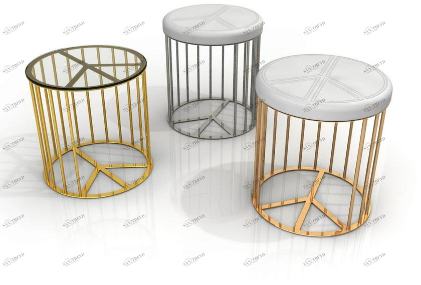 altreforme Круглый алюминиевый пуф Dream sun-id-1376282