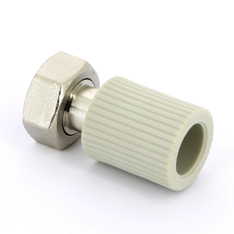 Муфта сварка-В с накидной гайкой FV-PLAST 20х3/4" и вварным латунным патрубком 223021 - Вид №2