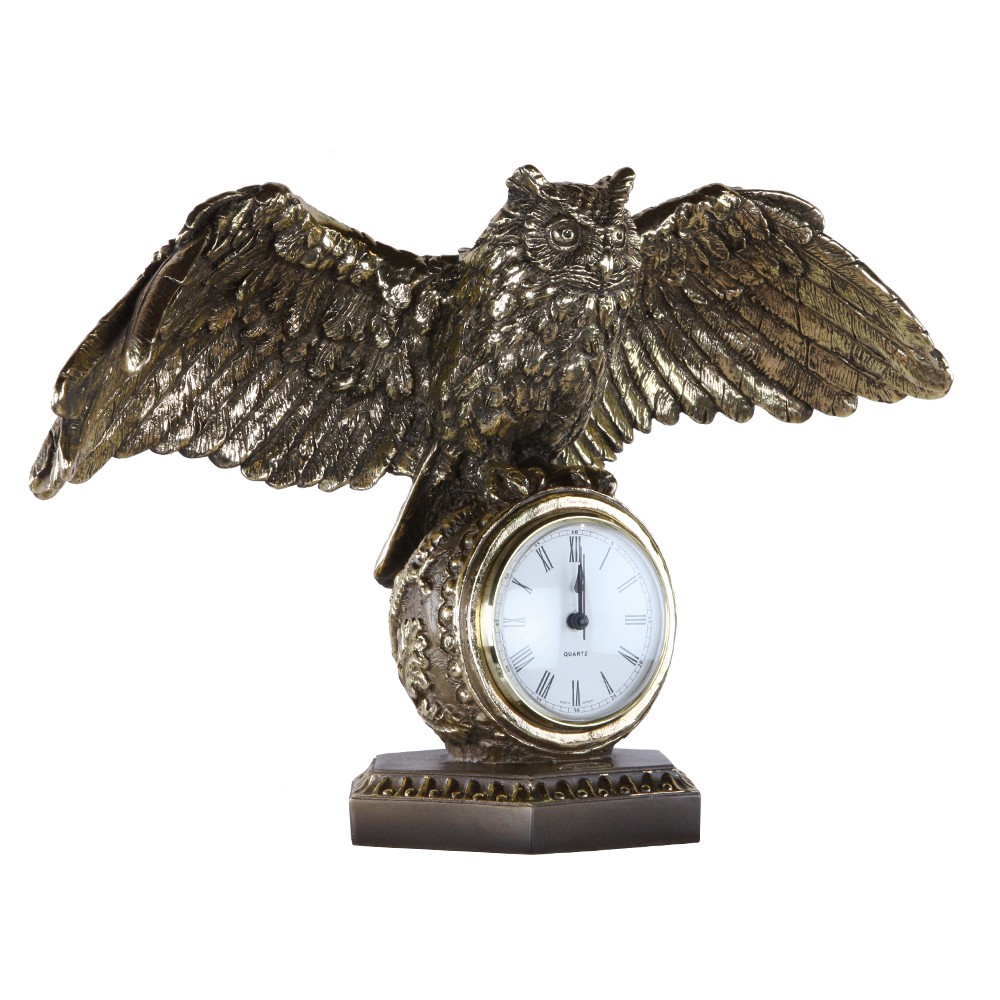 42021 Часы настольные Флайт Бронза BOGACHO 4627138243053 - Вид №2